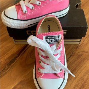 Pink Converse Toddler Girl